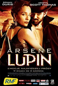 ARSENE LUPIN - kryminał, przygodowy, romans, Francja 2004, reżyseria Jean-Paul Salome
